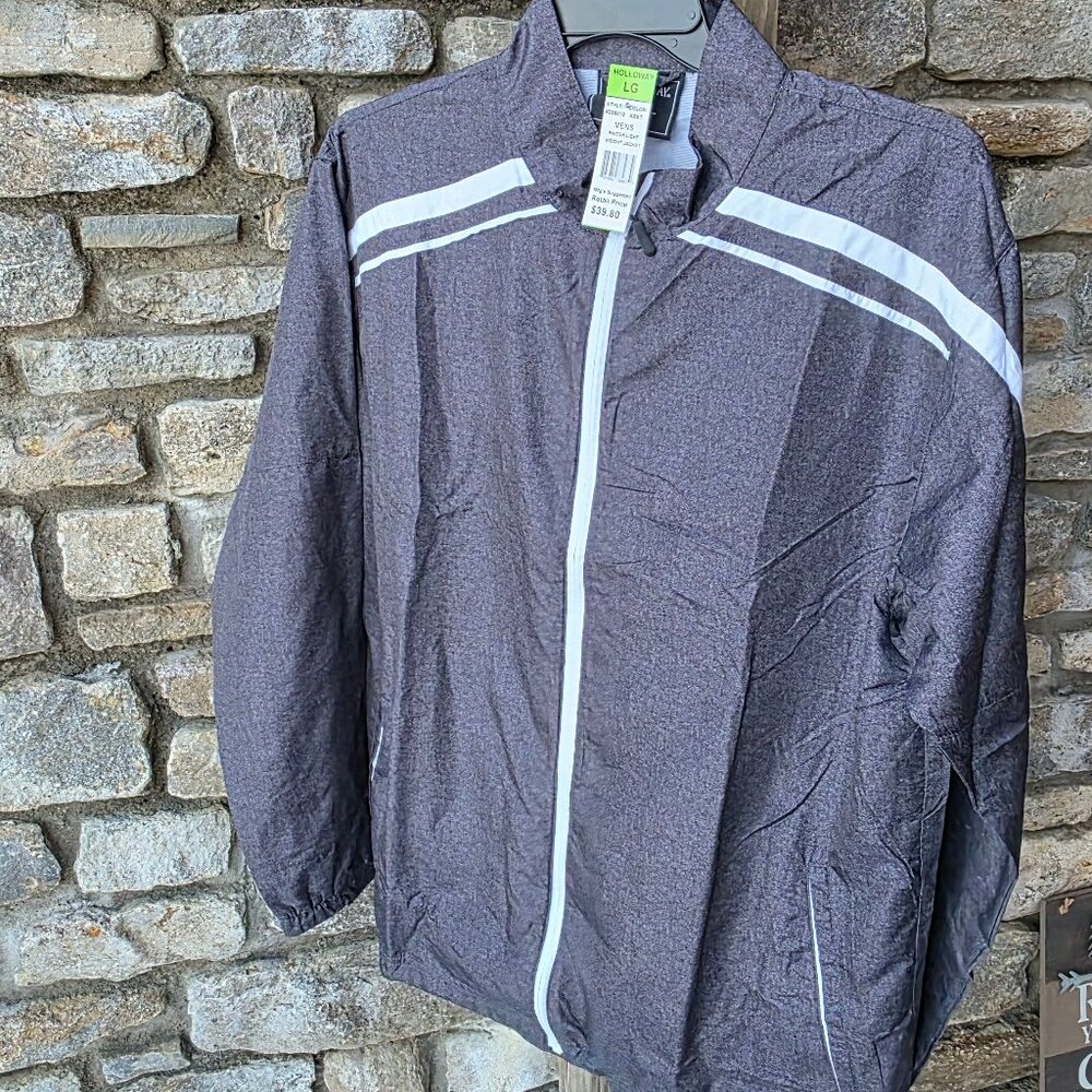 Holloway Windbreaker Lightweight Zip Up Jacket NWT